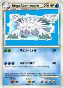 Mega Abomasnow