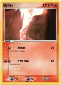 My fire