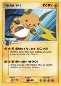 raichu niv x