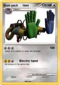 Grab pack item