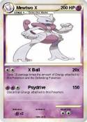 Mewtwo X