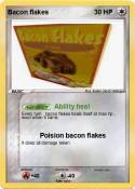 Bacon flakes