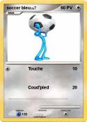 soccer bleu