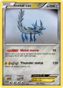 metal cat