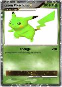 green Pikachu