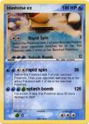blastoise ex