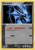 blue dragon