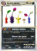 the five pikmin