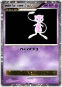 vote for mew