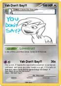 Yah Don't Say?!