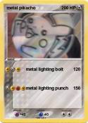 metal pikacho
