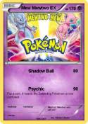 Mew Mewtwo EX