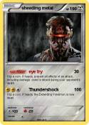 sheeding metal