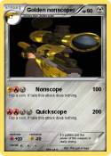 Golden nonscope