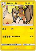 Raichu GX