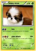puppy whew