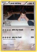 3 year old boy