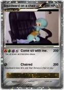 Squidward on a
