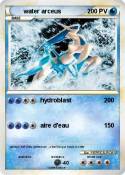 water arceus