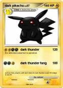 dark pikachu