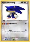 sonic the sackh