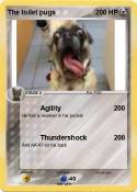 The toilet pugs
