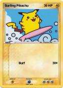 Surfing Pikachu