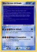 Blue Screen Of