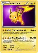 Raichu LV. X