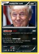 trump the cunt