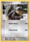 Pirate squirrel