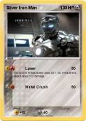 Silver Iron Man