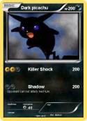 Dark picachu
