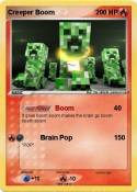 Creeper Boom