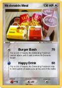 Mcdonalds Meal