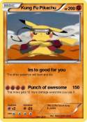 Kung Fu Pikachu