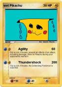 wet Pikachu