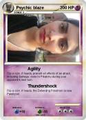 Psychic blaze