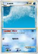 a wave
