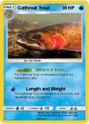 Cutthroat Trout