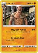 the rock