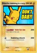 Pikachu dabbing