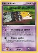 Hora de dormir