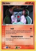 the baby