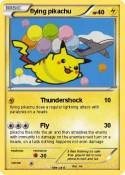 flying pikachu