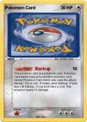 Pokemon Card