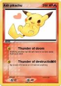 Ash pikachu