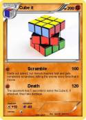 Cube it