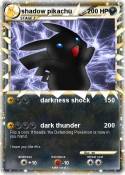 shadow pikachu