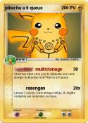 pikachu a 9 que